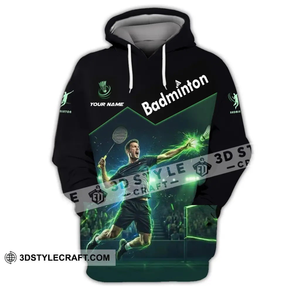 Unisex Shirt - Custom Badminton Shirt - Hoodie / S - T-shirt