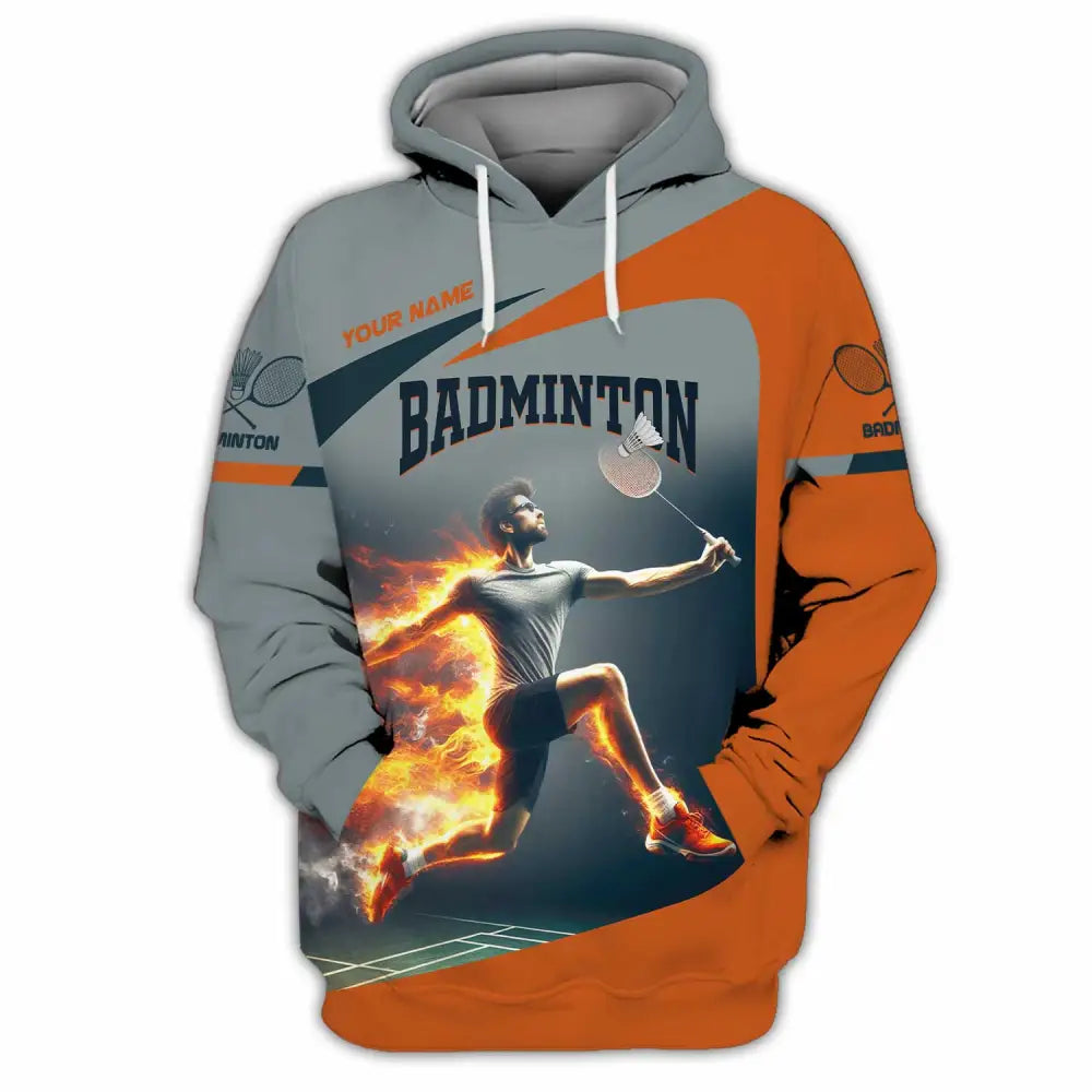 Unisex Shirt - Custom Badminton Shirt Hoodie / S T-shirt
