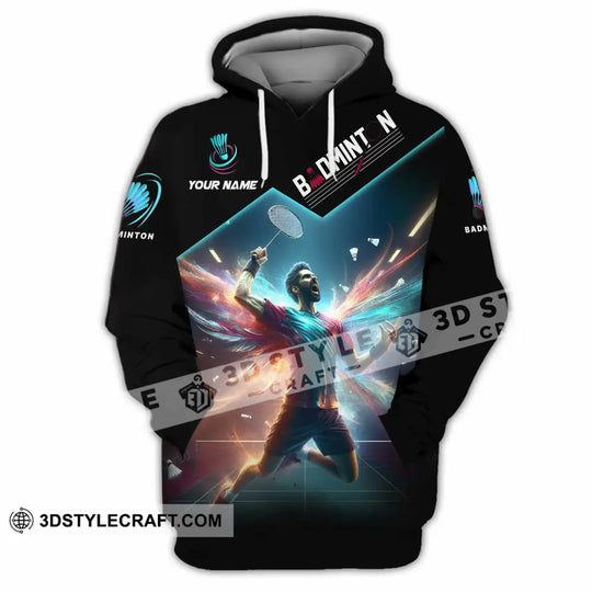 Unisex Shirt - Custom Badminton Shirt style option 2