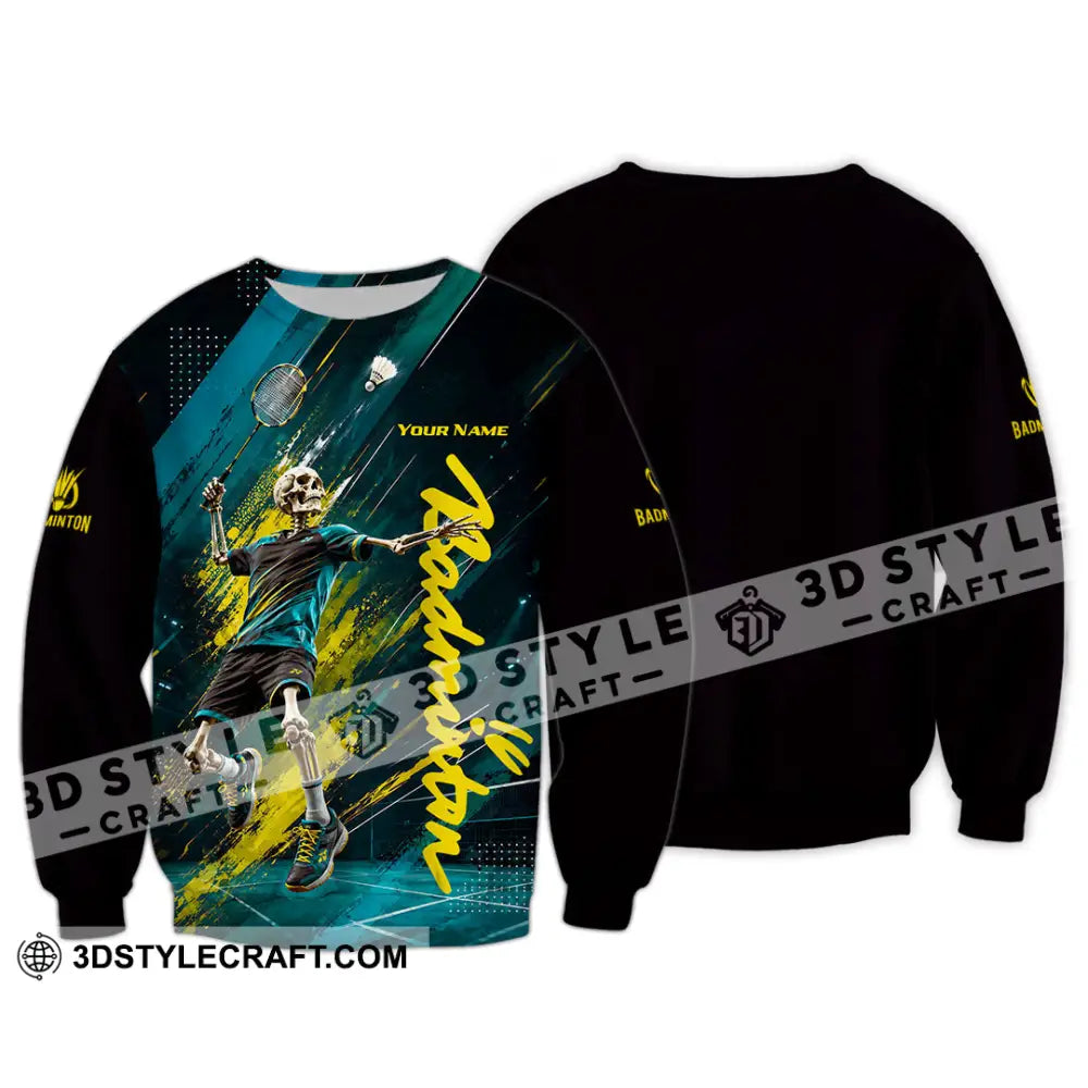 Unisex Shirt - Custom Badminton Shirt - Long Sleeve / S - T-shirt