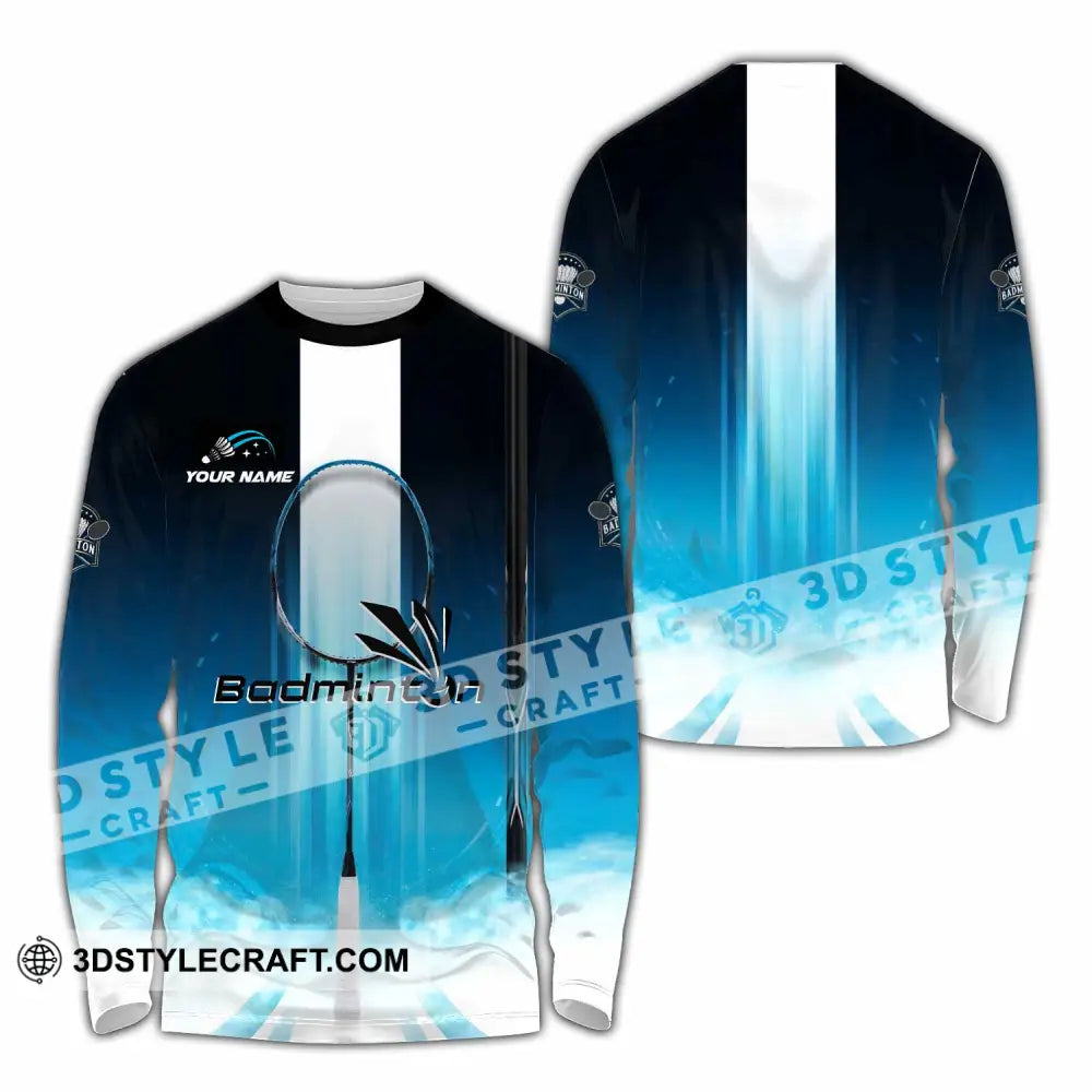 Unisex Shirt - Custom Badminton Shirt - Long Sleeve Shirt / S - T-shirt