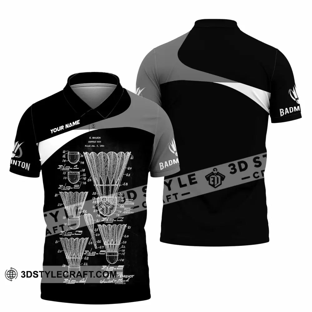 Unisex Shirt - Custom Badminton Shirt - Polo Shirt / S - T-shirt