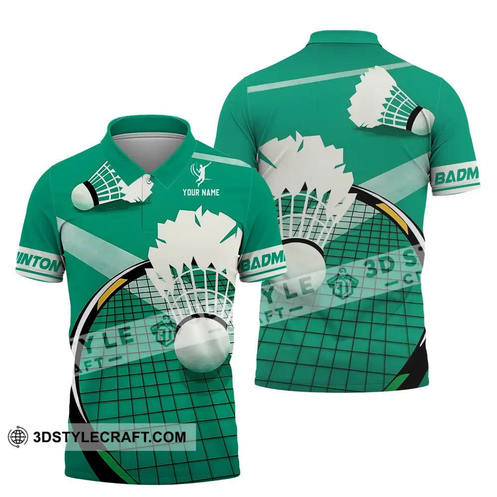 Unisex Shirt Custom Badminton Sport Shirt Polo Shirt / S T shirt