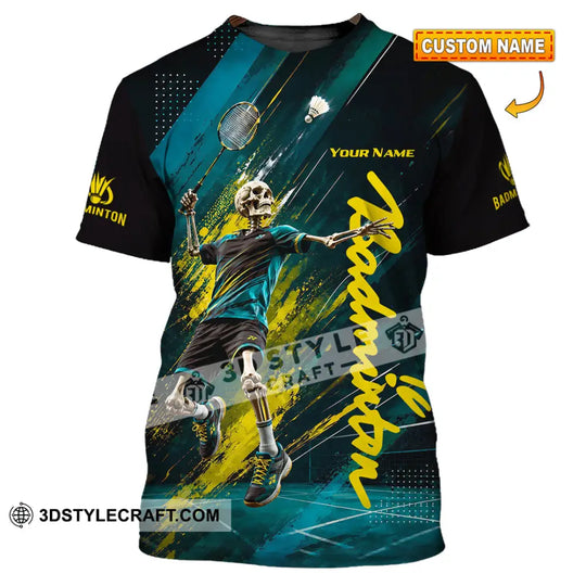 Unisex Shirt - Custom Badminton Shirt style option 1