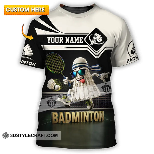 Unisex Shirt - Custom Badminton Shirt style option 1
