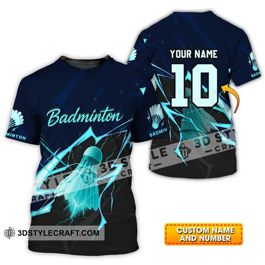 Unisex Shirt - Custom Badminton Shirt style option 1