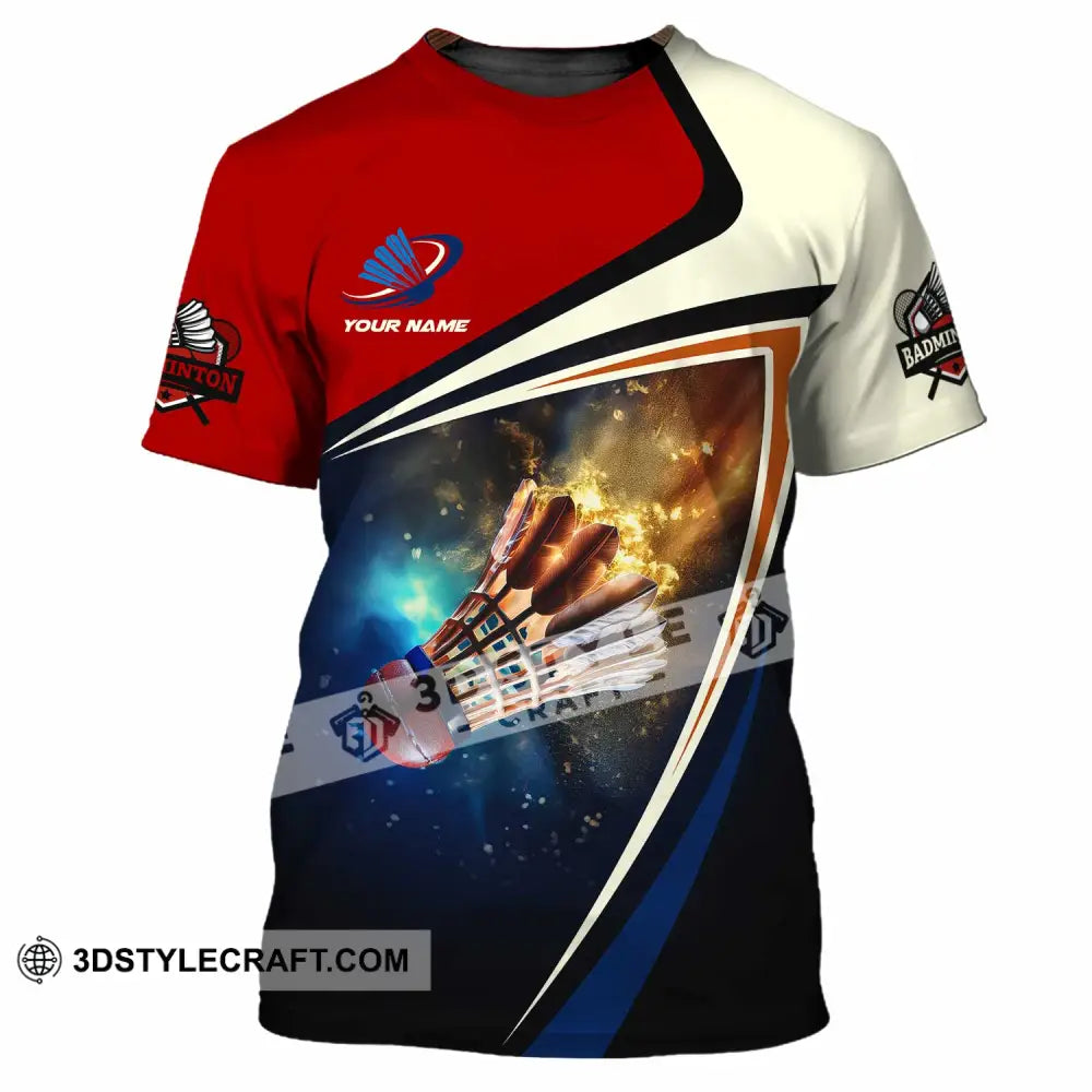Unisex Shirt - Custom Badminton Shirt T-Shirt / S T-shirt