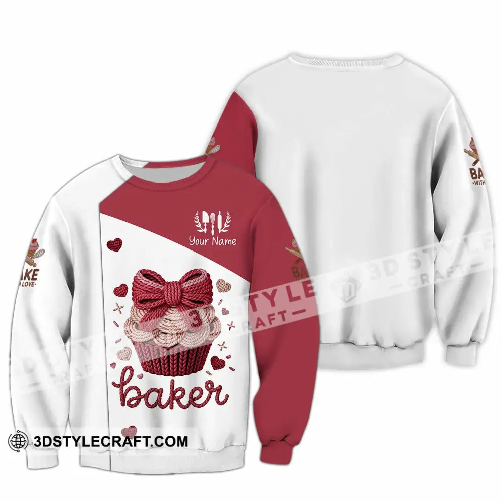 Unisex Shirt - Custom Baker 3D Shirt - Long Sleeve / S - T-shirt
