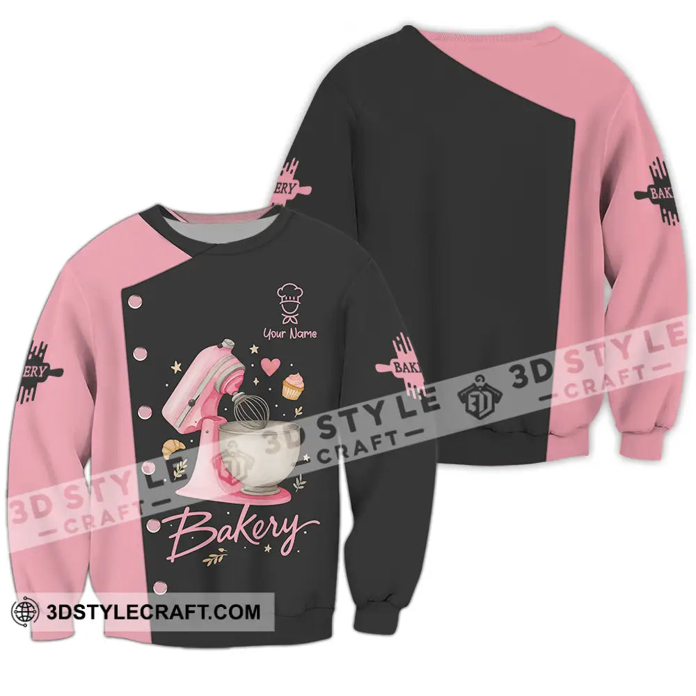 Unisex Shirt - Custom Baker Lover Shirt Long Sleeve / S T-shirt