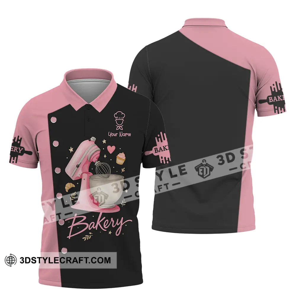 Unisex Shirt - Custom Baker Lover Shirt Polo Shirt / S T-shirt