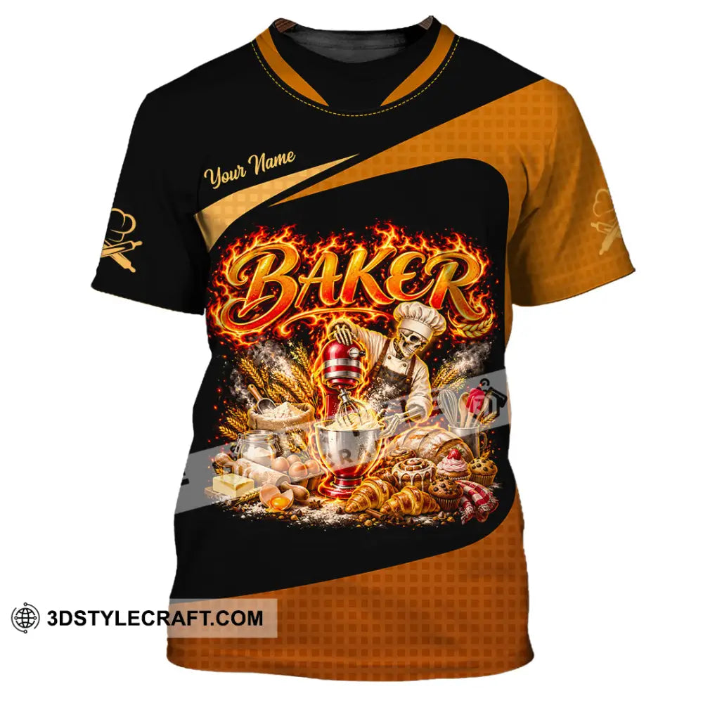 Unisex Shirt - Custom Baker Shirt - T-Shirt / S - T-shirt