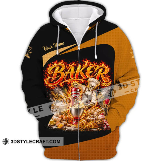Unisex Shirt - Custom Baker Shirt style option 3
