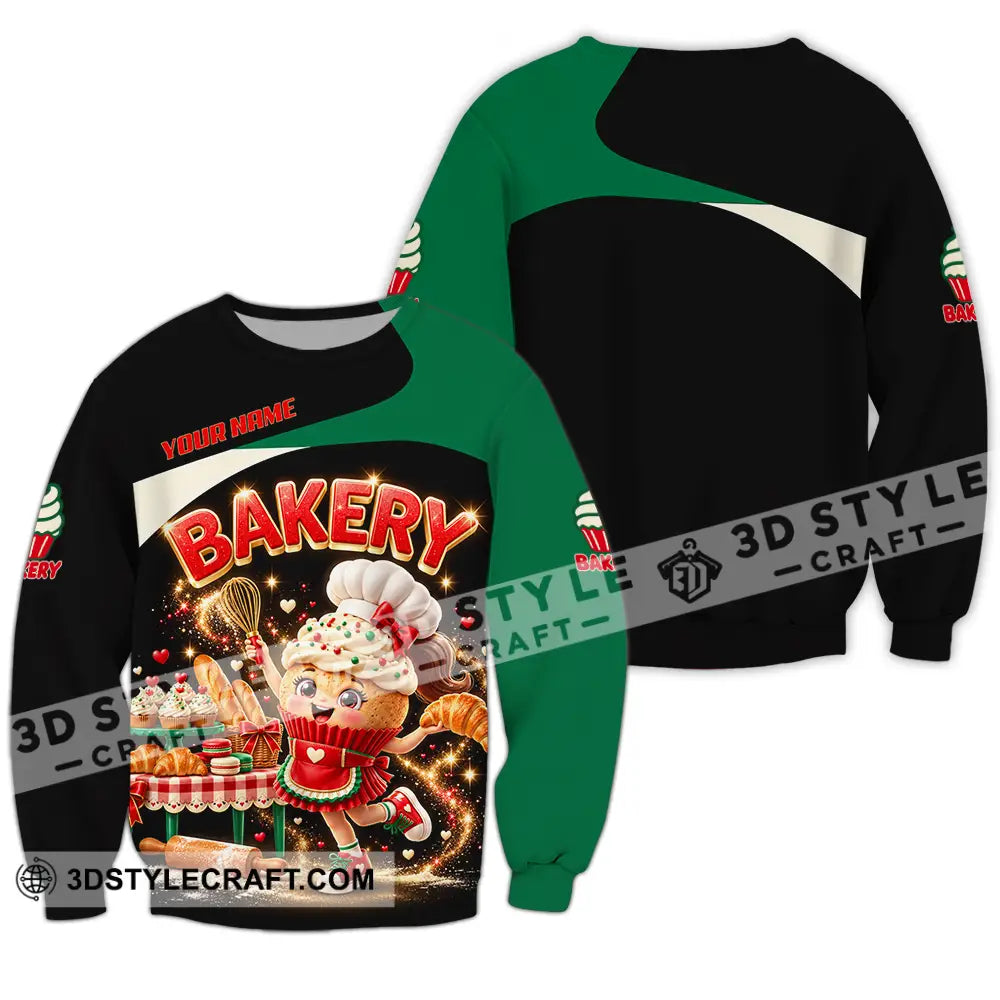 Unisex Shirt - Custom Bakery Shirt - Long Sleeve / S - T-shirt