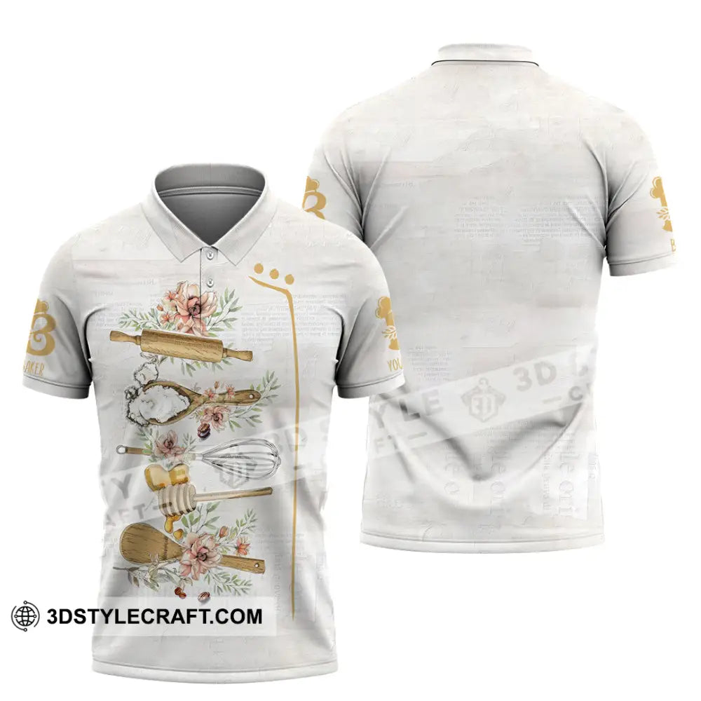 Unisex Shirt - Custom Baking Shirt Polo Shirt / S T-shirt