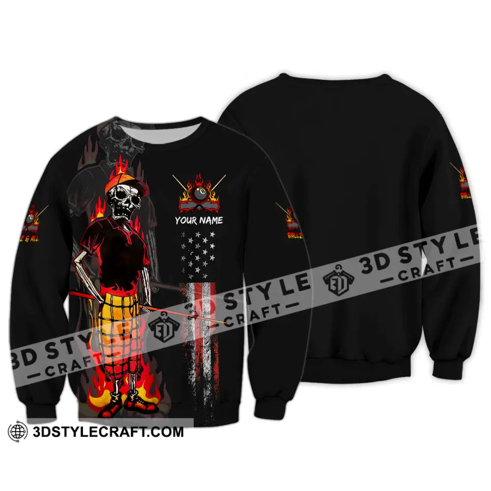 Unisex Shirt - Custom Ballz & All 3D Shirt Long Sleeve / S T-shirt
