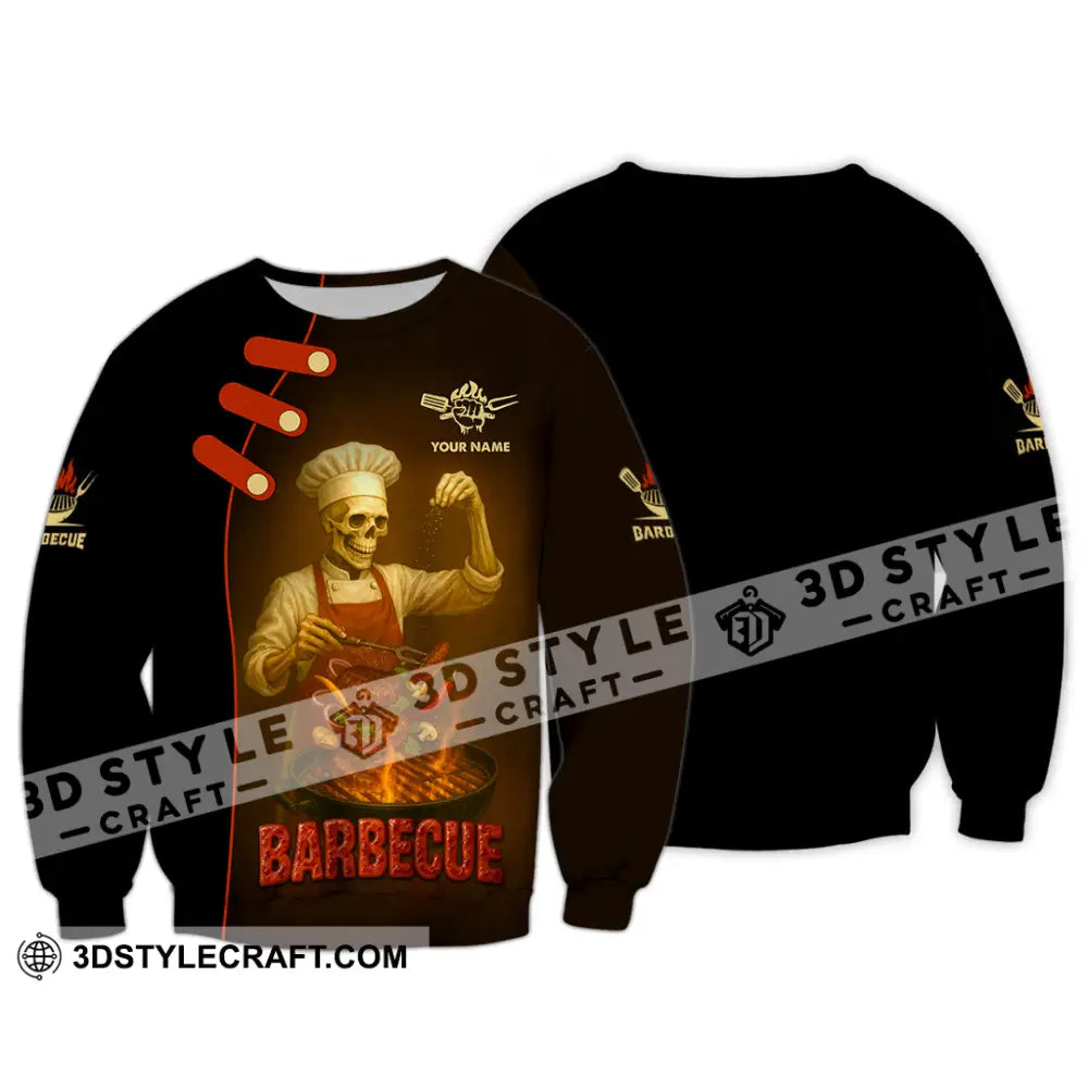 Unisex Shirt - Custom Barbecue Shirt Long Sleeve / S T-shirt