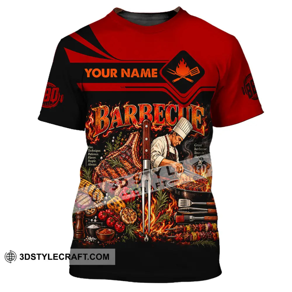 Unisex Shirt - Custom Barbecue Shirt - T-Shirt / S - T-shirt