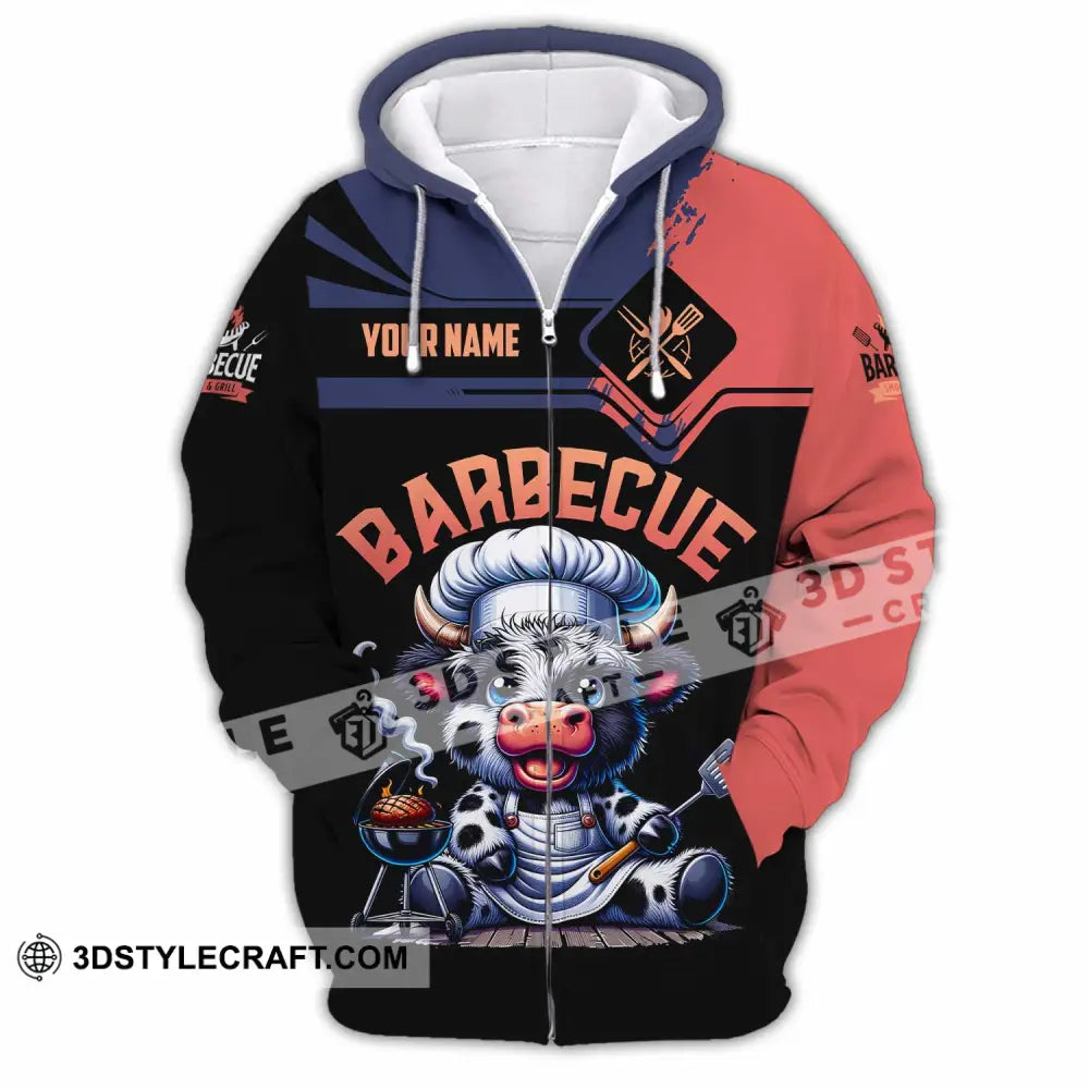 Unisex Shirt - Custom Barbecue Shirt Zipper Hoodie / S T-shirt