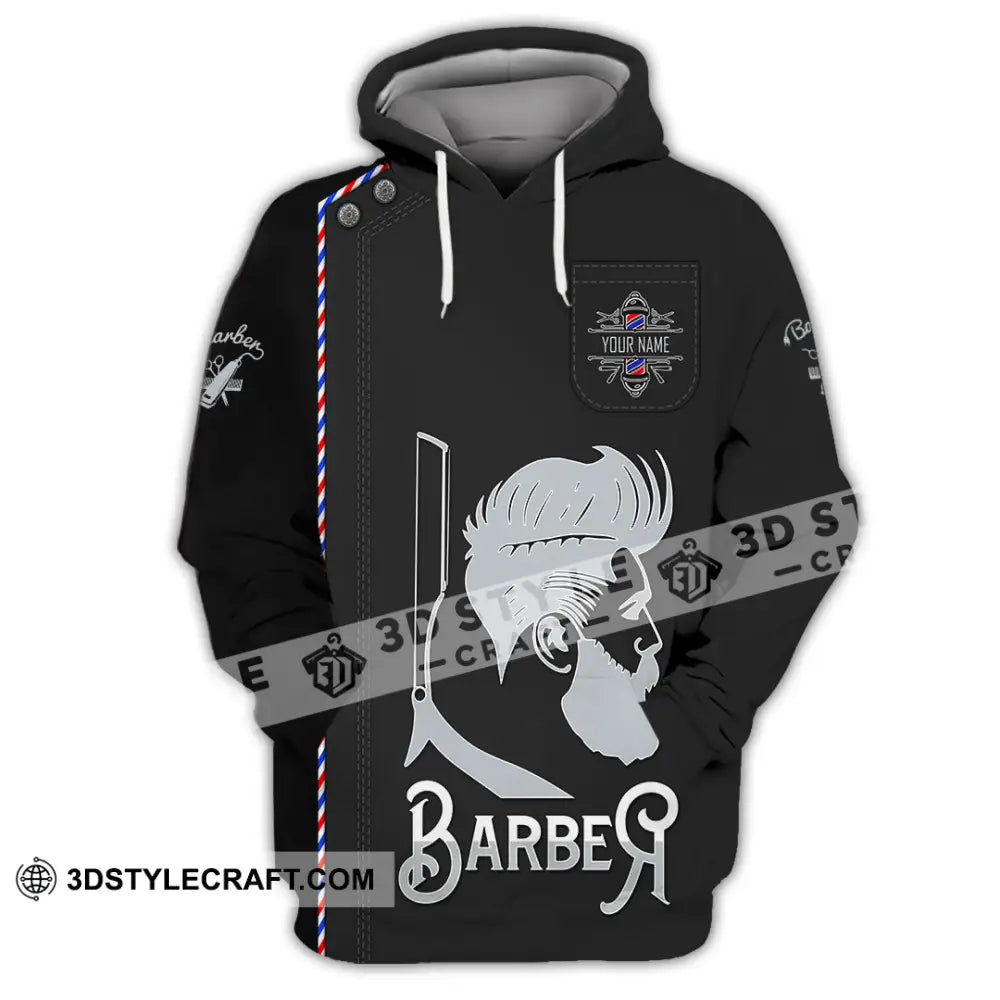 Unisex Shirt Custom Barber Shirt Hoodie / S T shirt