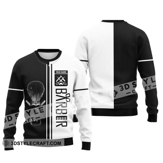 Unisex Shirt, Custom Barber Shirt, Personalized Name Shirt For Hairstylists style option 4