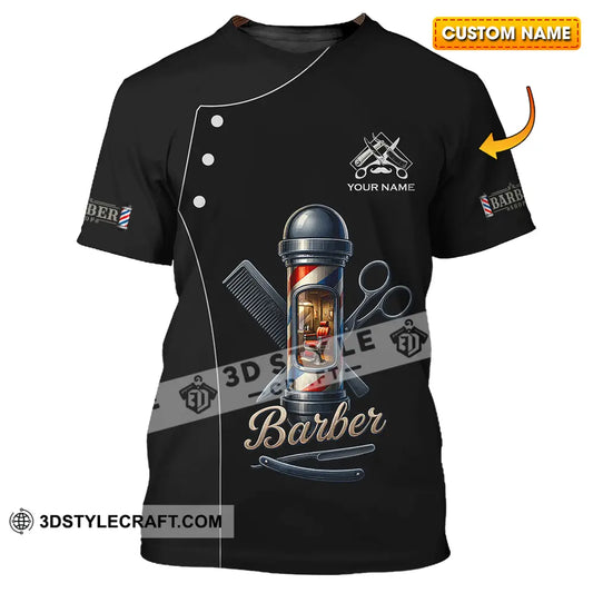 Unisex Shirt Custom Barber Shirt T shirt
