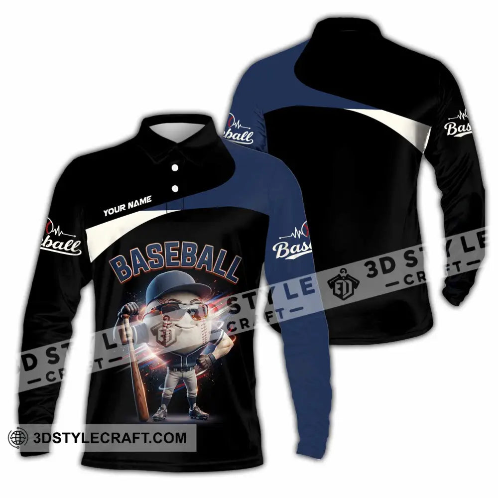 Unisex Shirt - Custom Baseball Shirt - Long Sleeve Polo / S - T-shirt