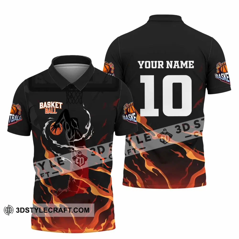 Unisex Shirt - Custom Basketball 3D Shirt Polo Shirt / S T-shirt