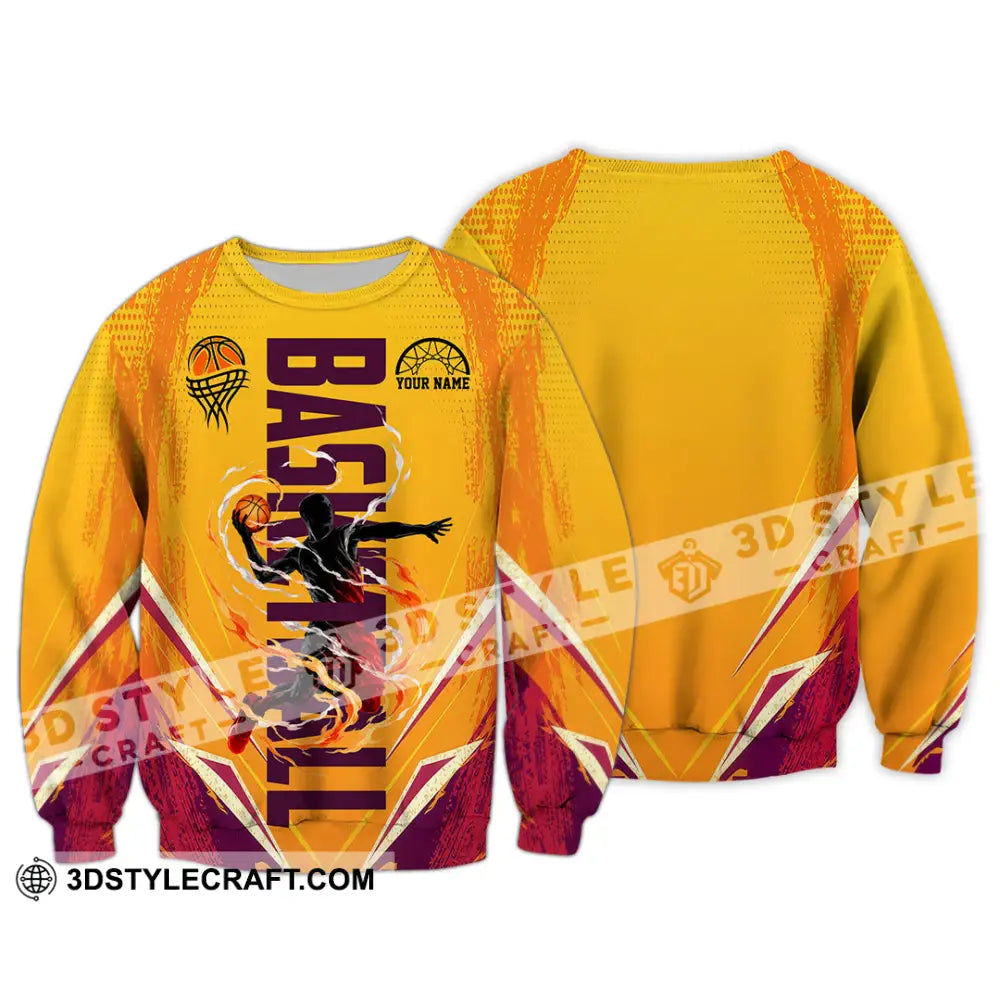 Unisex Shirt - Custom Basketball Shirt - Long Sleeve / S - T-shirt