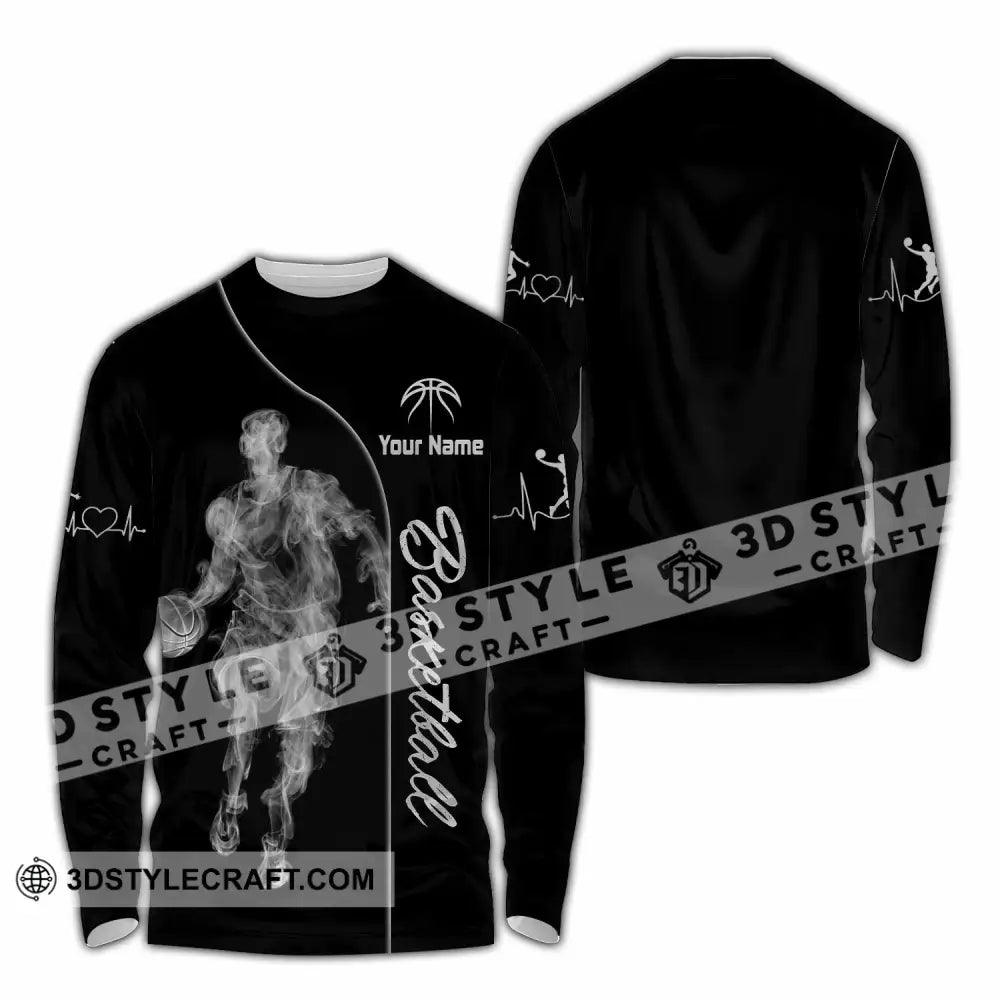 Unisex Shirt - Custom Basketball Shirt - Long Sleeve Shirt / S - T-shirt