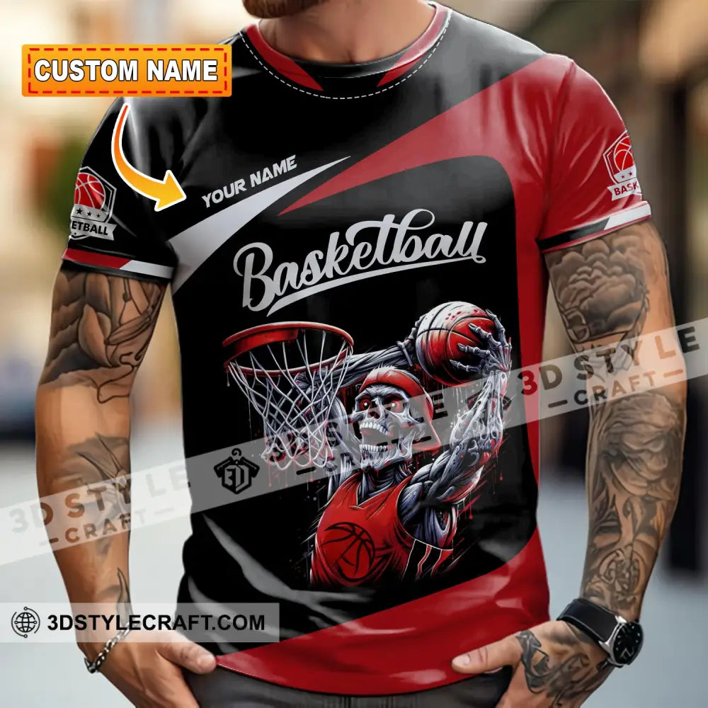 Unisex Shirt - Custom Basketball Sport Shirt T-shirt