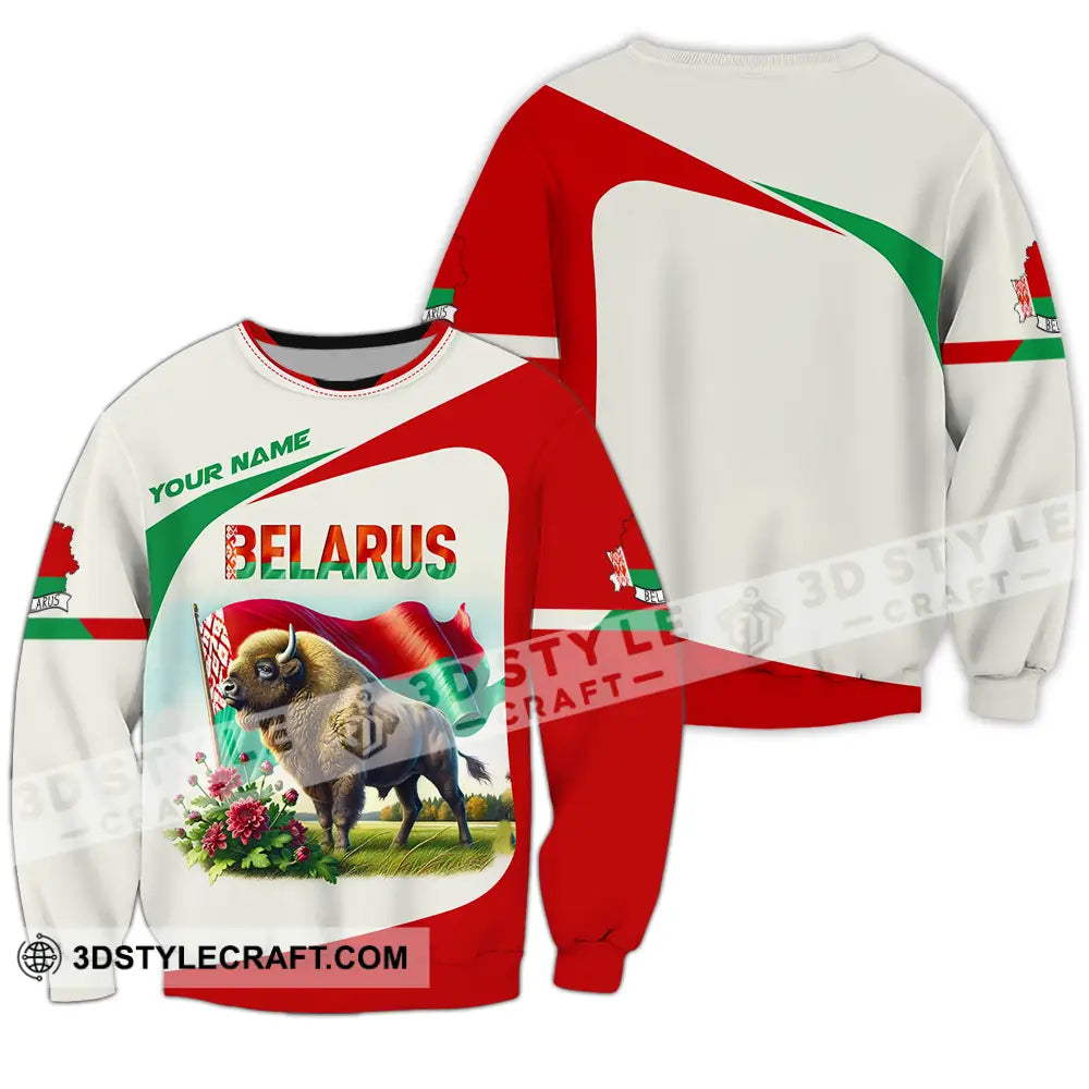 Unisex Shirt Custom Belarus Shirt Long Sleeve / S T shirt