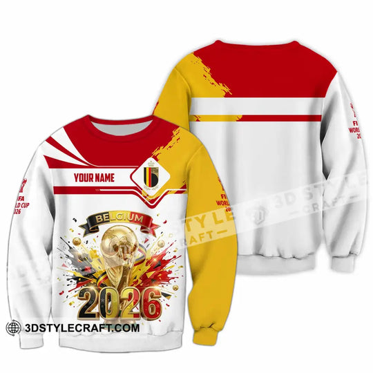 Unisex Shirt - Custom Belgium 3D Shirt style option 3