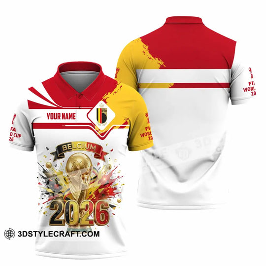 Unisex Shirt - Custom Belgium 3D Shirt style option 2