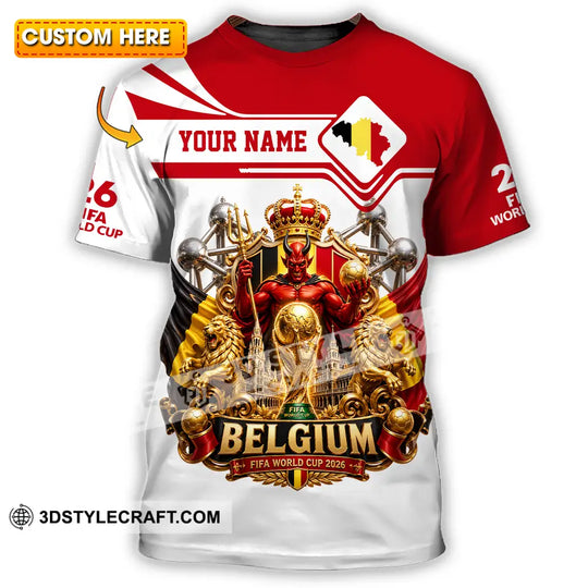 Unisex Shirt - Custom Belgium Shirt style option 1