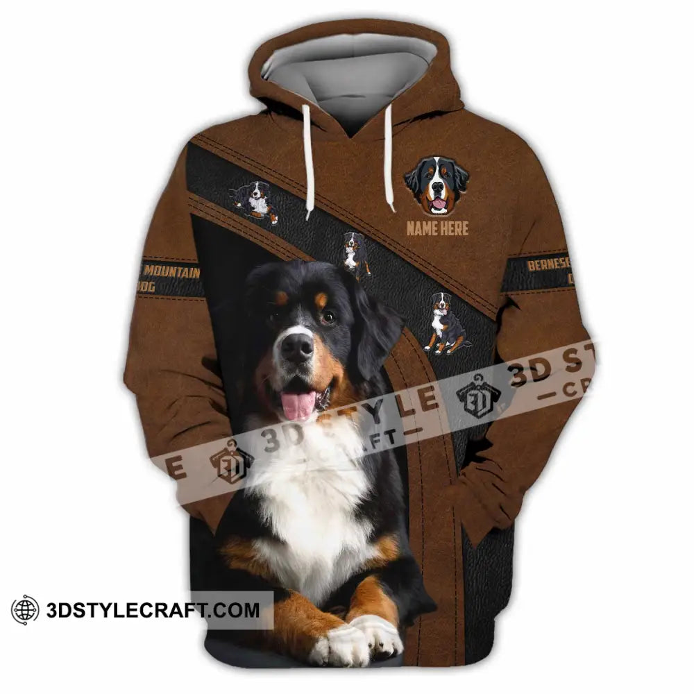 Unisex Shirt - Custom Bernese Mountain Dog Shirt Hoodie / S T-shirt