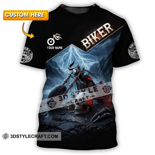 Unisex Shirt - Custom Biker 3D Shirt T-shirt