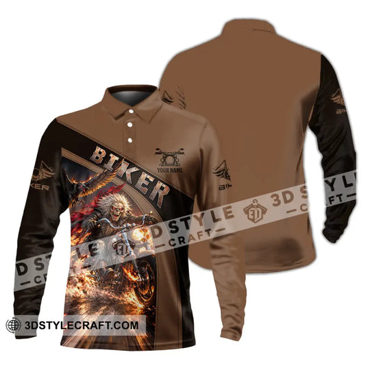 Unisex Shirt - Custom Biker Shirt style option 4