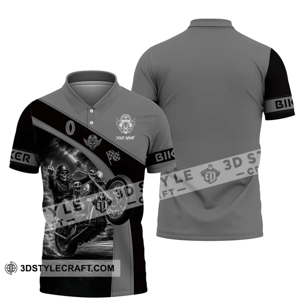 Unisex Shirt - Custom Biker Shirt - Polo Shirt / S - T-shirt