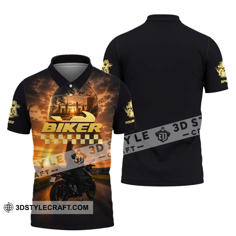 Unisex Shirt - Custom Biker Shirt - Polo Shirt / S - T-shirt
