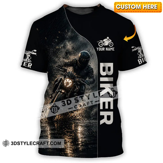 Unisex Shirt - Custom Biker Shirt style option 1