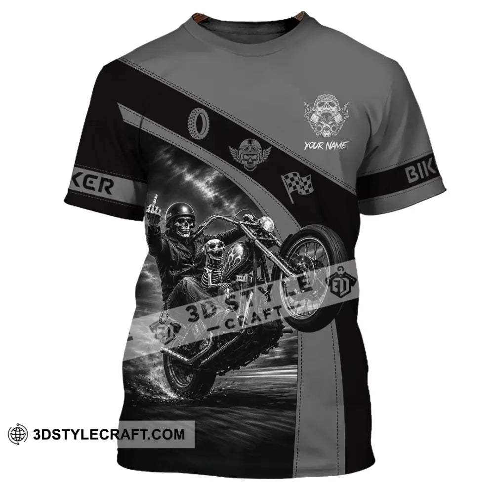 Unisex Shirt - Custom Biker Shirt - T-Shirt / S - T-shirt