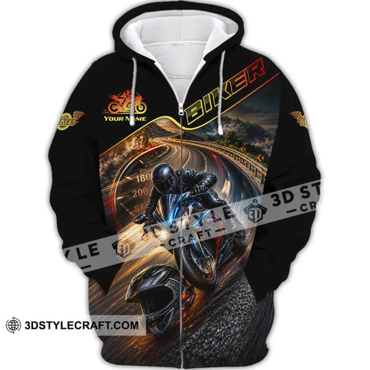 Unisex Shirt - Custom Biker Shirt style option 3