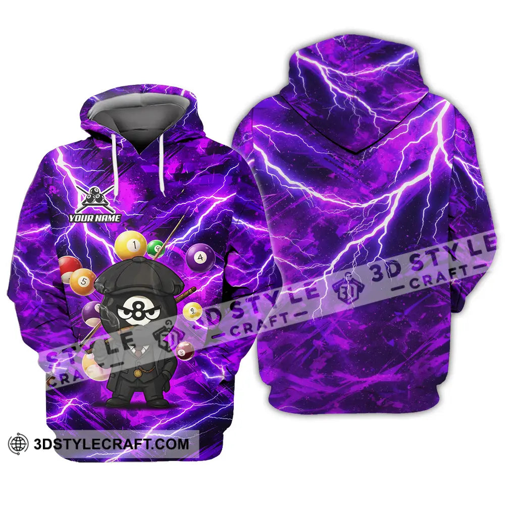 Unisex Shirt - Custom Billiard 3D Shirt Hoodie / S T-shirt
