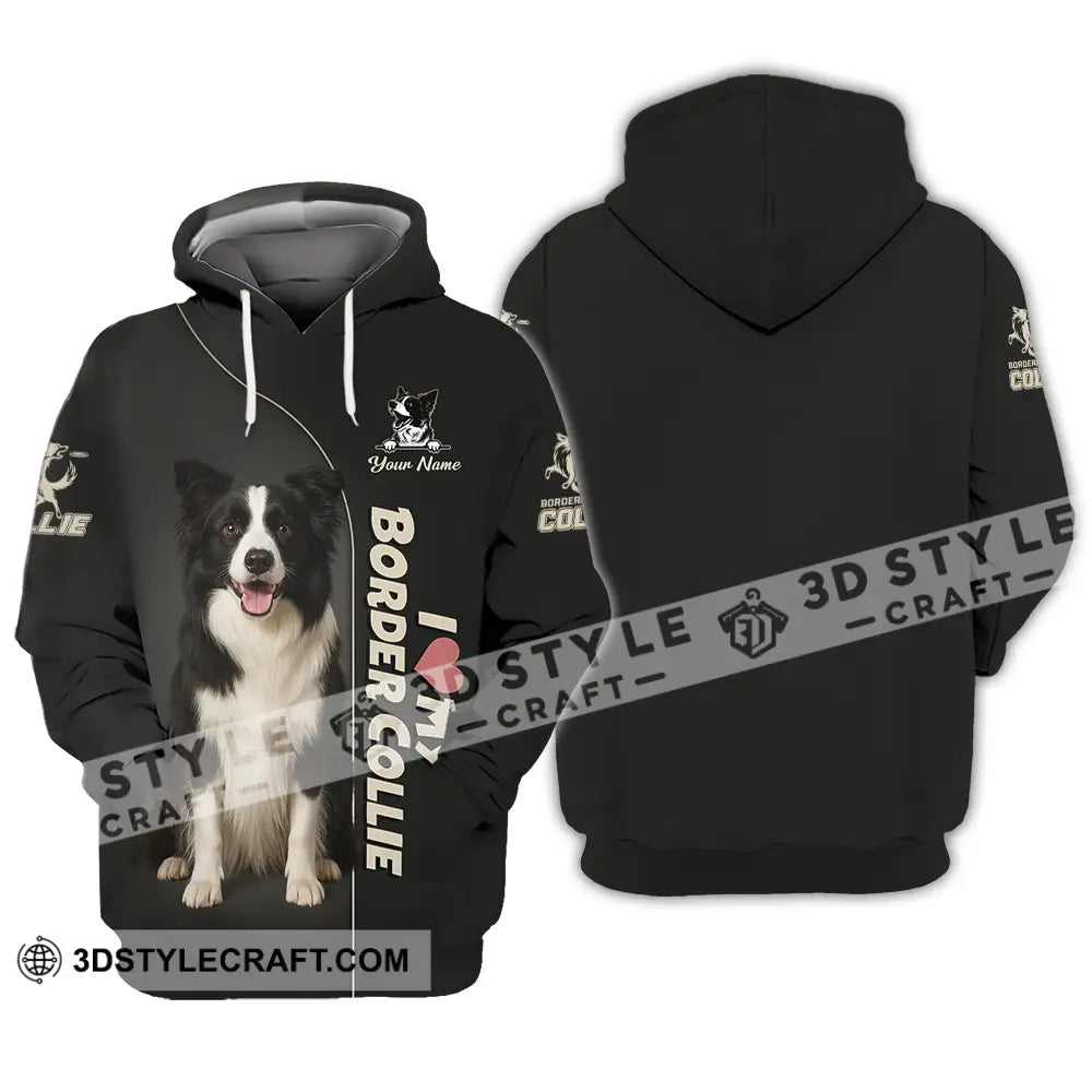 Unisex Shirt - Custom Border Collie Shirt Hoodie / S T-shirt