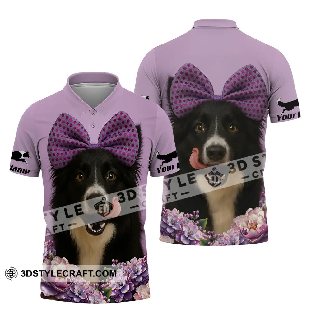 Unisex Shirt - Custom Border Collie Shirt Polo Shirt / S T-shirt