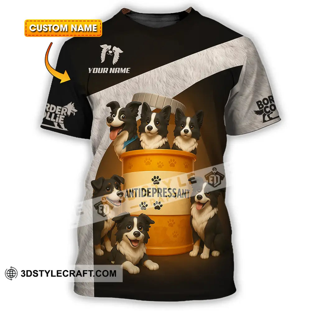 Unisex Shirt - Custom Border Collie Shirt T-shirt