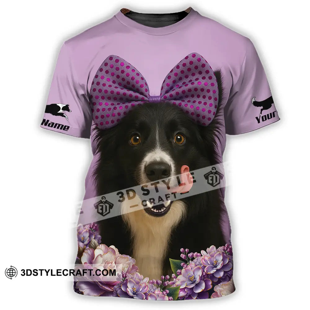 Unisex Shirt - Custom Border Collie Shirt T-Shirt / S T-shirt