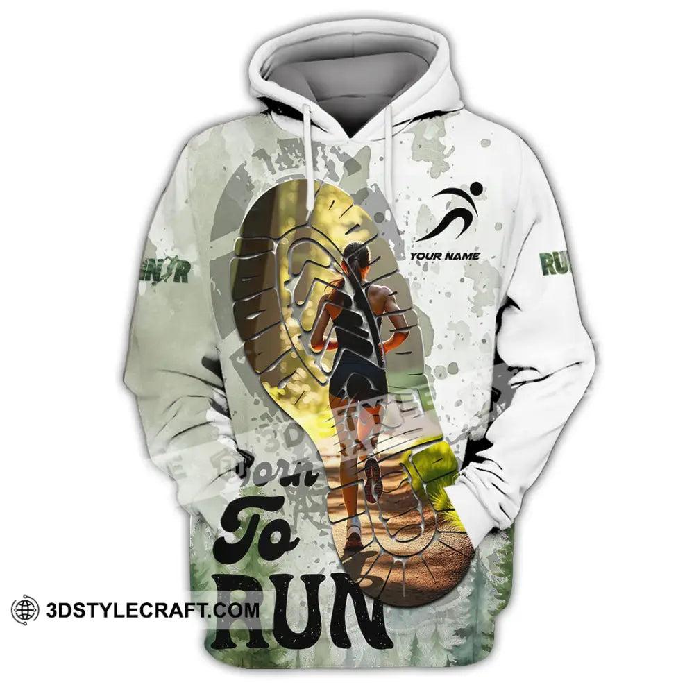 Unisex Shirt - Custom Born To Run Shirt Hoodie / S T-shirt