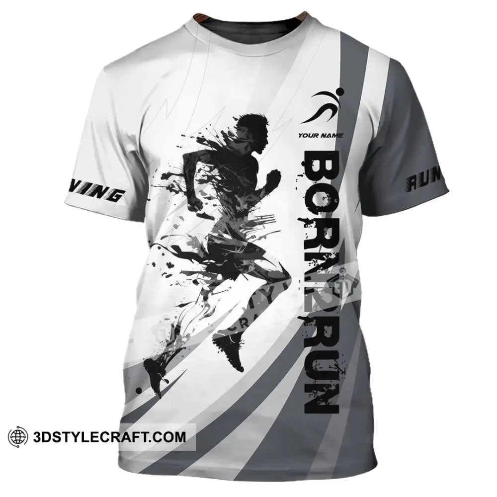 Unisex Shirt - Custom Born To Run Shirt T-Shirt / S T-shirt