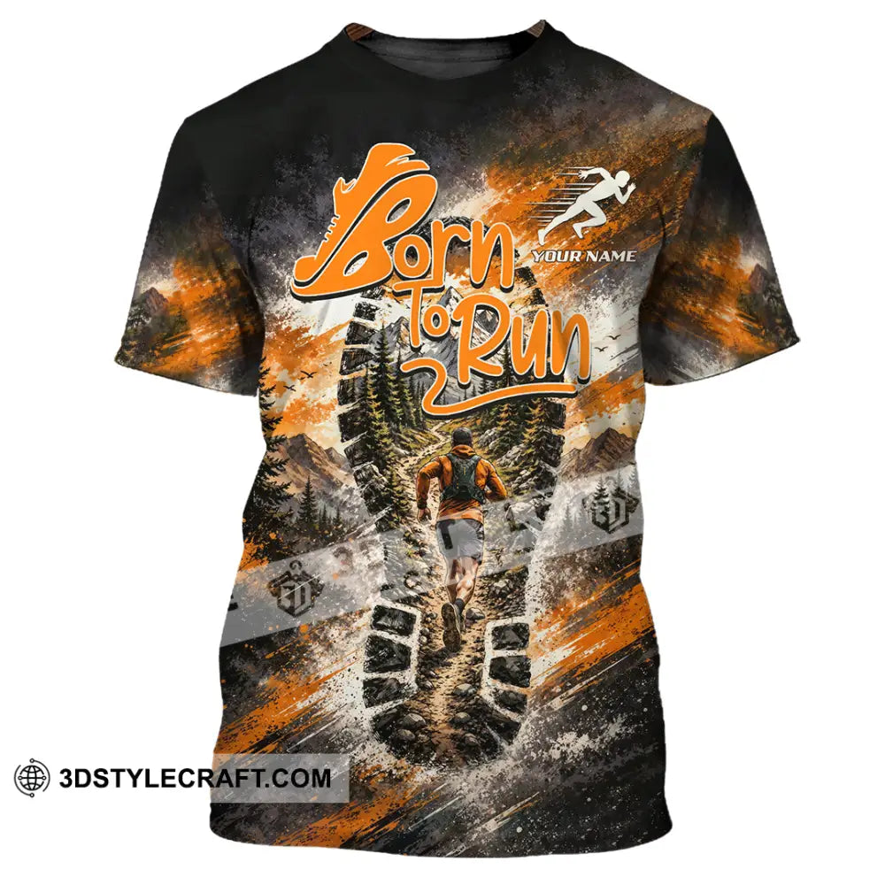 Unisex Shirt - Custom Born To Run Shirt - T-Shirt / S - T-shirt
